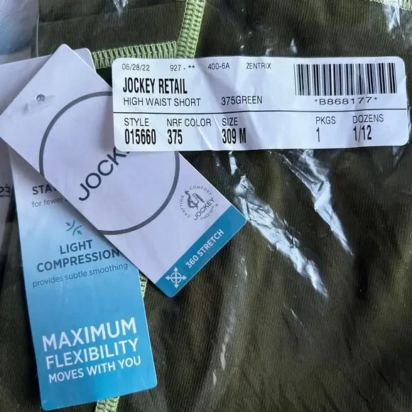 JOCKEY Performance 360 Stretch 9" medium Bike Shorts - Picture 4 of 4